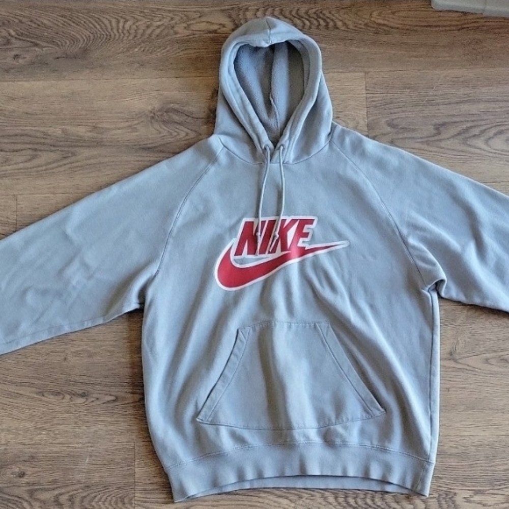 Vintage Mens Nike Spellout Hoodie
